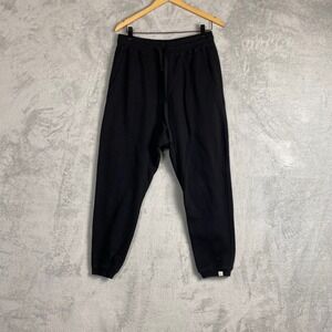 Tkees Black Fleece Joggers Activewear Pants Size S Womens Comfy Lounge Relaxed